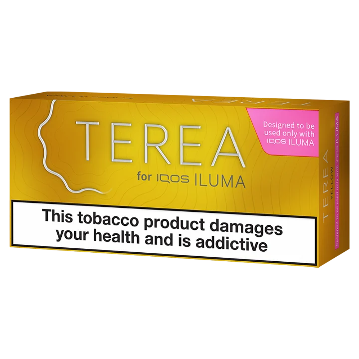 TEREA Yellow paket — Otsu, Hafif baharat, Narenciye dokunuşu